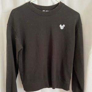 H&M Sweatshirt with Embroidery Mickey Mouse